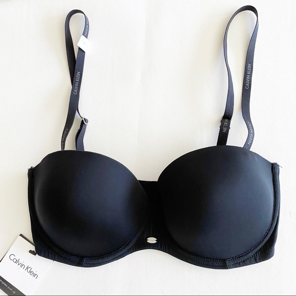 Calvin Klein Naked Glamour Strapless Push Up Bra - Picture 8 of 8